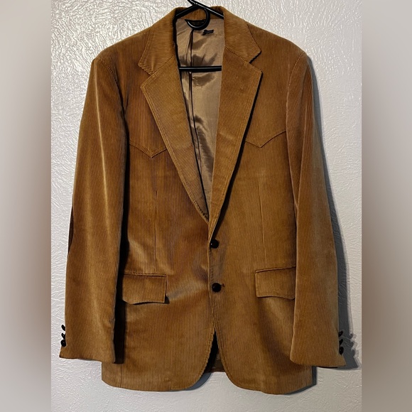 Levi's Other - Vintage Levi’s Western Wear Corduroy Blazer Sport Coat Patch Elbow Mens Size 40L
